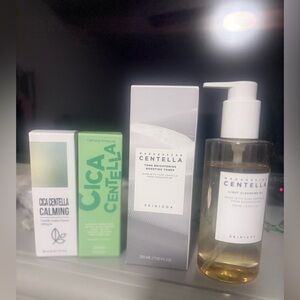 Cica Centella Calming and Ampoule Skincare Set